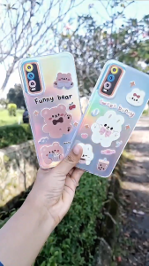 Case Hologram Fashion (SWEET BEAR) REALME 10 C15 C33 Casing Hologram Aurora DUNIA JAYA ACC