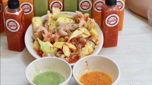 Sốt thái trộn chân gà trộn gỏi thái hải sản chai 250ML - không chất bảo quản