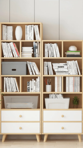 FREESHIP HCM - Kệ Sách Gỗ MDF Nhiều Tầng Tatana KS010 – có thiết kế theo yêu cầu khách hàng