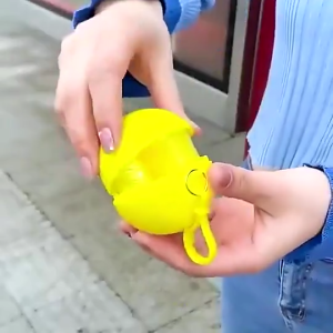 ￥Portable Raincoat Ball Raincoat Emergency Raincoat Keychain