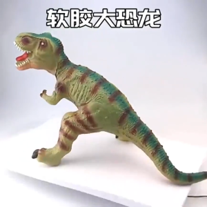 Original Jurassic World Bite Fight Tyrannosaurus Rex Large Competitive Movie Dinosaur Model Action Figure Toy for Children Big-Size-Dinosaur