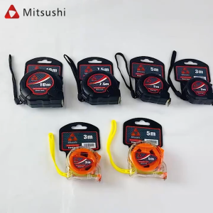 Mitsushi Measuring Tape 10M/7.5M/5M/3M Standard Meter Tape Ruller Measure Steel Tape Measure /Steel Measuring Tape /Measuring Meter