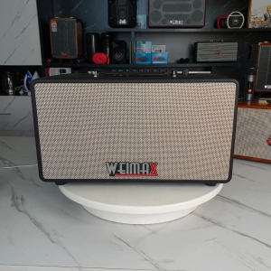 Loa Karaoke xách tay WEIMAX X-216 | Công suất 600W Bluetooth 5.0 2 Loa Bass 16cm Pin 6h Thiết kế 5 đường tiếng chống hú và chống nhiễu kèm 2 micro không dây chính Hãng - Bảo hành 12 tháng