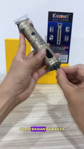 Alat Cukur Rambut Profesional Hair Clipper Vintage KEMEI KM-1635 / Alat Cukur Elektrik Mesin Cukur Rambut Cas