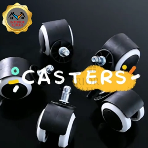 Roda Kursi  2 INCH Kantor Tancap Cocok Untuk Semua Merek Kursi Kantor