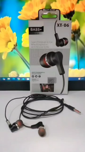 Handsfree + MIC XT-06 Super Premium in-Ear Extra Bass Headset Stereo Earphone