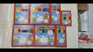 STABILO Swans Color Pencil / Colour Pencil 12 short / 12 Long / 24 Long / 36 Long / 48 Long + New Colour (Gold & Silver)