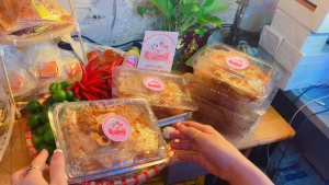 Bộ Toping Gia Vị Ăn Liền Bánh Tráng Phơi Sương -Bơ Hành Phi Sa Tế Ớt Rim Khô Gà Giao Hoả Tốc 2H Tami Loại 1