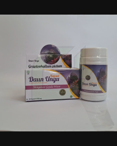 Kapsul Daun Ungu Obat Wasir Herbal/Obat Ambeien Isi 50 Kapsul (Daun Handeleum)