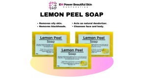 EM Power Beautiful Skin Lemon Peel Soap 90g and 135g