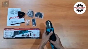 Gerinda Mesin Multiguna Oskilasi NRT-PRO 3000HD Oscillating Tool Multi Cutter 280 WATT