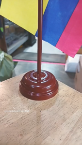 โคลัมเบีย COLUMBIA ธง ธงเดี่ยว ธงตั้งโต๊ะ International Flag ขนาด 14×20cm เสาขนาด เส้นผ่านศูนย์กลาง 7.5cm สูง 35cm Flag ไรท์สาระกับครูแว่น Tec40store