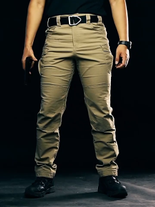 Seluar Kerja Cargo Pants 6 Pocket Tactical Pants Overalls Trousers Multi-pocket Pants Waterproof Sweat-absorbent Training Workwear