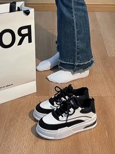Minangstore Jeno Sepatu Wanita Korea Sepatu Kasual Wanita Bertali Sepatu Sneakers Wanita Bisa COD