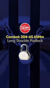 Zehn Gembok 204-65L 65Mm Long Shackle Padlock