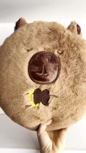 Dreamtoys96 Bantal Boneka Capybara Boneka Bantal Bulat Capybara