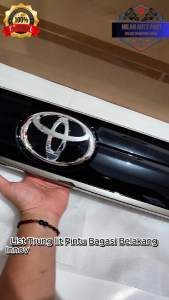 List Trunklid Tranklit Pintu Bagasi Belakang Innova Reborn Venturer Facelift 2021-2024