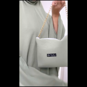 Telekung Crinkle Airflow 3 in 1 - High Quality Comfortable and Affordable