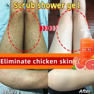 Body wash Shower Gel Scrub Shower Gel 300ml/box Exfoliation chicken skin removalWhitening body wash Whitening Shower Gel Brightening Lasting Fragrance 沐浴露