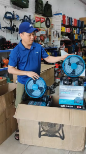 Quạt tích điện quạt dùng pin Makita chân pin phổ thông 4cm 100 cấp độ gió QuaT