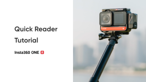 Insta360 One RS/R Quick Reader (Horizontal Version)