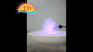 Máy phun sương tạo khói sương có đèn LED đổi màu dùng cho thác nước (có nguồn)