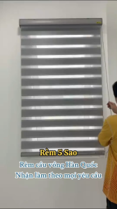 Rèm Cầu Vồng Hàn Quốc Rèm cuốn hiện đại chống nắng 80-85% - Rèm 5 Sao_5 Stars Blinds