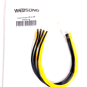 Kabel Cable Power Motherboard 8P Male to 4P Female Websong