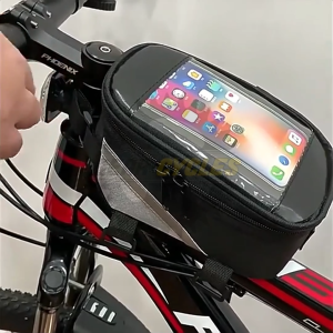 Bike Front Frame Bag: Maximizing Storage for Gear Cycles Accessories