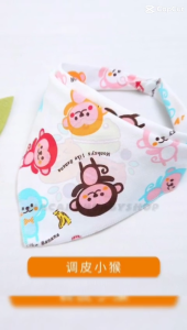 Tatakan iler segitiga/slabber bibs/tatakan liur/tatakan iler bayi celemek bayi/celemek makan bayi celemek minum bayi murah premium