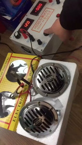 【Original+24hours delivery】Horn Car Accessories 12V Car Truck Hight Super Loud New Original High Horn Waterproof Compact 2pcs