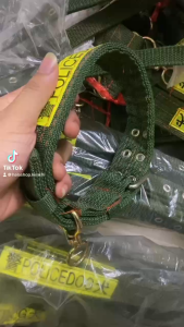 vòng cổ chó dù PoLice cao cấp hàng nước ngoài 4 size vòng cổ đai dù nghiệp vụ bền dày dặn chắc chắn