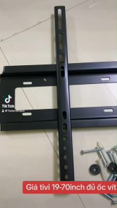 khung treo tv thẳng lên tường LOẠI DÀY tivi 19 đến 70 inch sắt sơn tĩnh điện giá xưởng