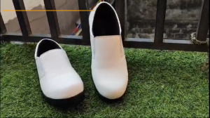 XBASA - sepatu safety slip on pria dan wanita motif kulit jeruk