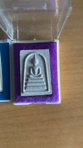 แท้100% พระผงสมเด็จ วัดอินทรวิหาร บางขุนพรหม รุ่นบูรณะพระอุโบสถ พิมพ์ฐานเหลี่ยม