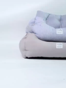 ที่นั่งน้องหมา เบาะนวม ผ้าCotton รุ่น Home and Travel