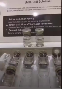 Tế bào gốc trắng da se khít lỗ chân lông laksmira Hàn Chính hãng