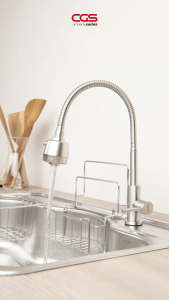 CGS Essanta45 Kitchen Sink Sets (Lababo) + CGS Milan Cold Taps (Gripo)