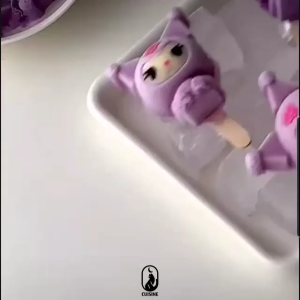 Cetakan Karakter Puding Coklat Jelly Kue Cake SANRIO My Melody Cinnamonroll Silikon Resin CLAY Lilin