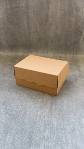 FOBO Kraft Paper Box R3 / 14.5x10.5x7 / Kotak Snack Box Kue Renda isi 50 Pcs