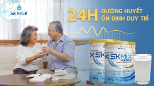 Sữa bột SKMIX heathie bcalivinghcm dành cho người từ 50 tuổi trở lên