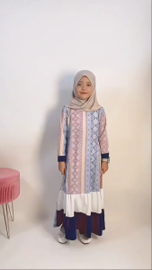 Busana Muslim Anak Alena Usia 3-11 Tahun