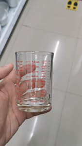 แก้วตวงพิมพ์ขีด  4.5 ออนซ์ # LG-103006P