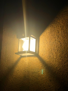 Anbolt Lampu Dinding Tenaga Matahari Lampu Outdoor Anti Air Lampu Hias Taman Light Bulb Lampu LED Dinding Solar with Otomatis On/Off