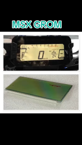 MSX GROM จอไมล์ บอกครบทั้งความเร็ว น้ำมัน สถานะรถ ชัดเจนทุกการขับขี่