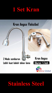 Kran Angsa Tembok Fleksibel: Solusi Praktis untuk Kamar Mandi & Dapur