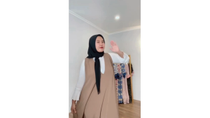 Dress Crincle WANITA Baju Kondangan - NIMRA SERIES By nuriariya