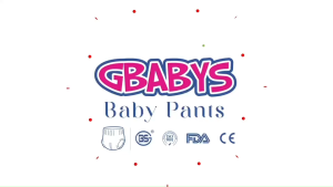 GBABYS XXLarge Pull-up Baby Pants Skin-friendly Cotton Diapers Size XXL-36PCS
