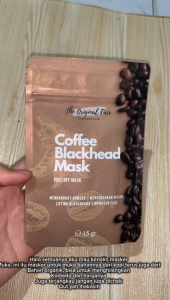 BEST!!! BPOM Masker kopi untuk komedo / masker wajah / masker komedo by NURJANAH SALIM