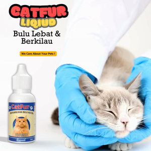 Penambah Bulu Lebat Kucing Anti Rontok CATFUR FEFARM